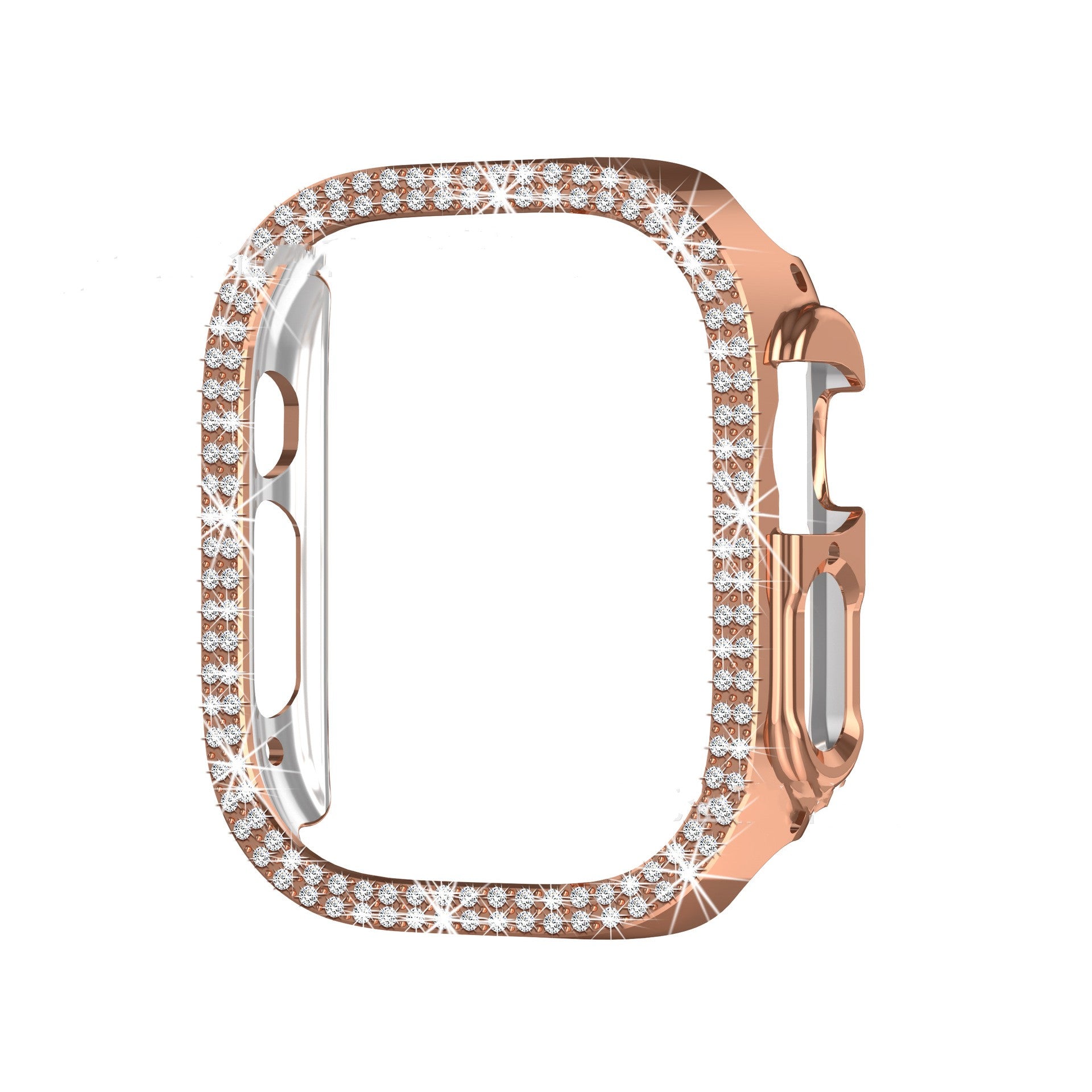 Double Row Diamond Inlaid Film Case