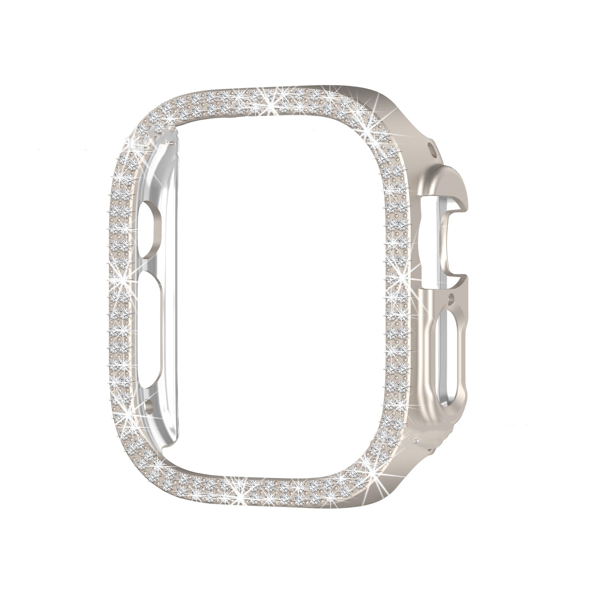 Double Row Diamond Inlaid Film Case